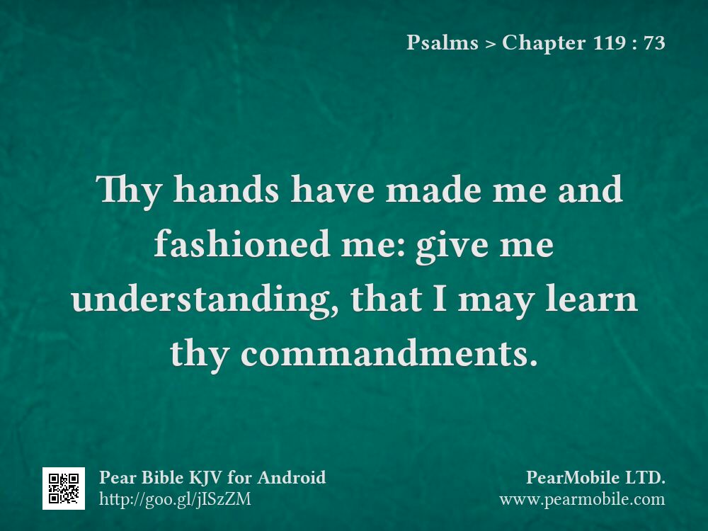 Psalms, Chapter 119:73